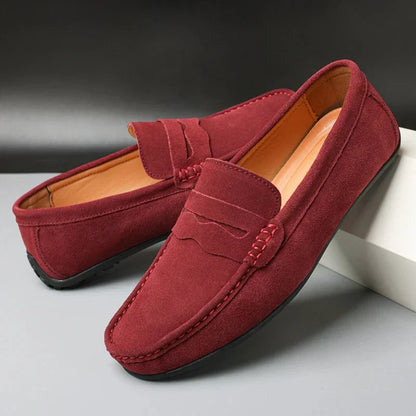 Gianni™| Mocassino Scamosciato Retrò